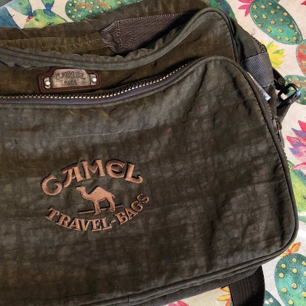 Travel Bag Men's Olive Green Crossbody made in Germany
